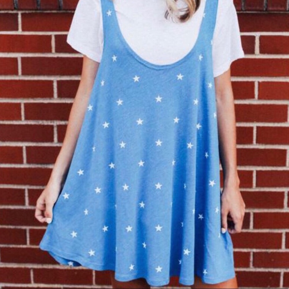 #335 Wildfox Stars Tank Dress - Swim Coverup